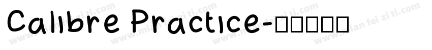 Calibre Practice字体转换